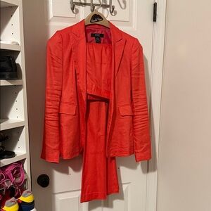 Boohoo Bold Red Blazer